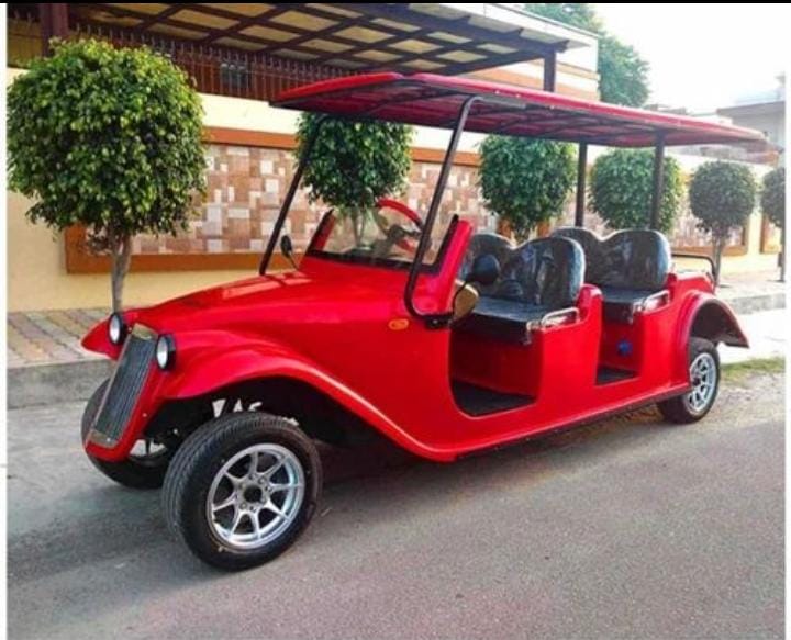 6 seater Vintage Golf Cart